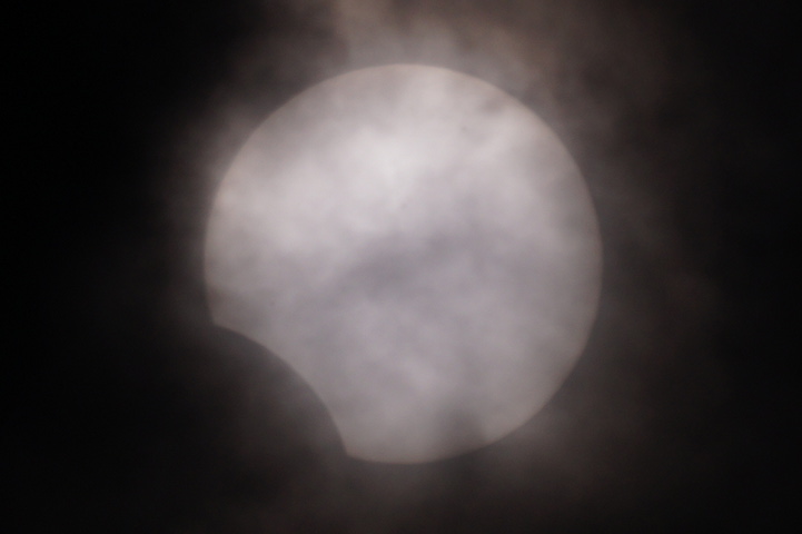 金環日食 08:48