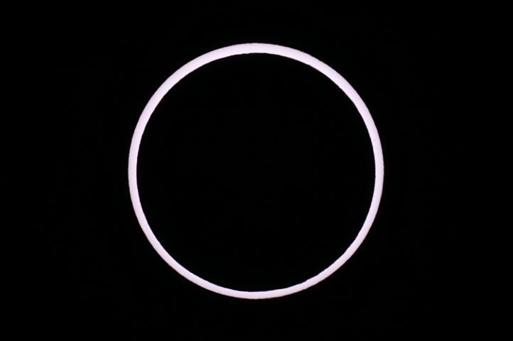金環日食 07:32